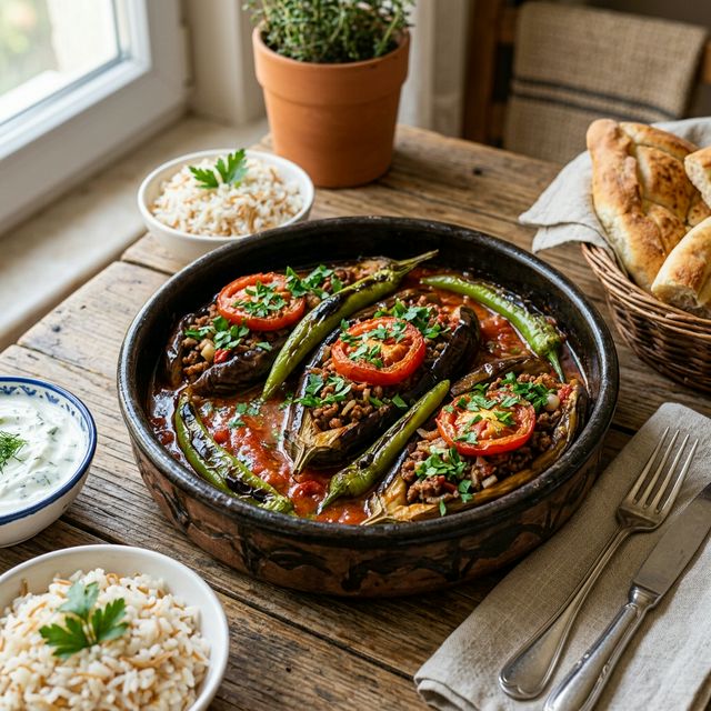 Karnıyarık - Geleneksel Türk yemeği