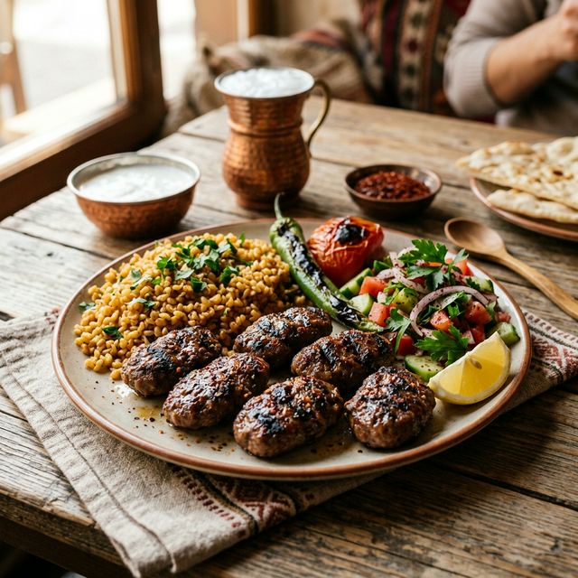 İzgara köfte - Ankara yemek