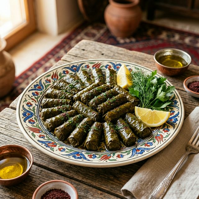 Zeytinyağlı yaprak sarma